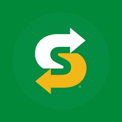 subway sandwiches logo, square