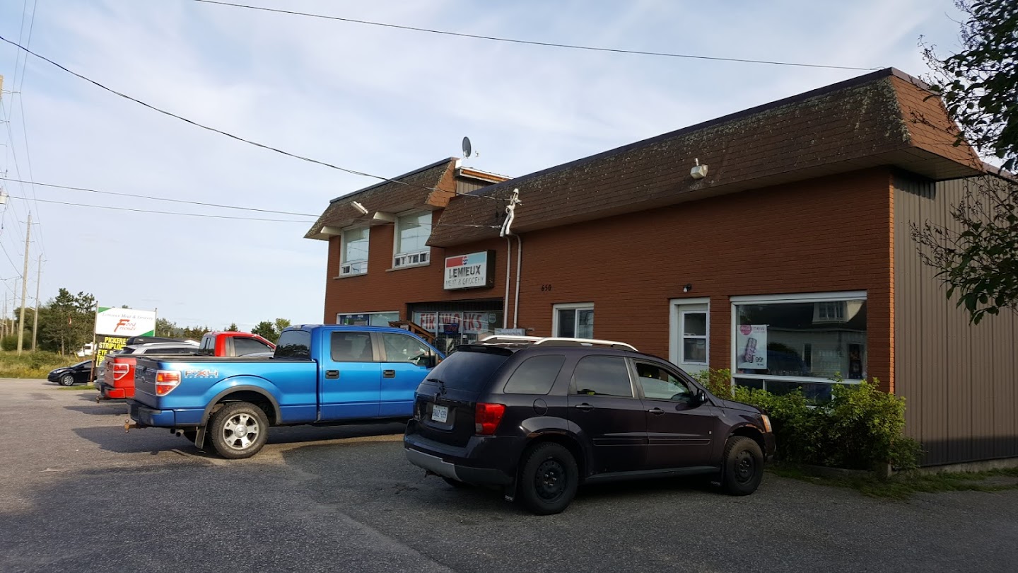 Exterior of grocery store