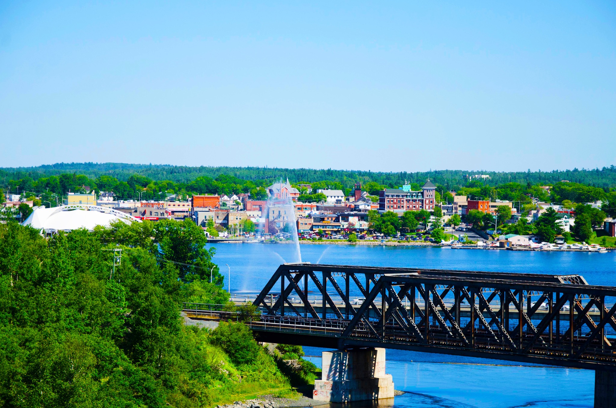 bridge in city of Kenora