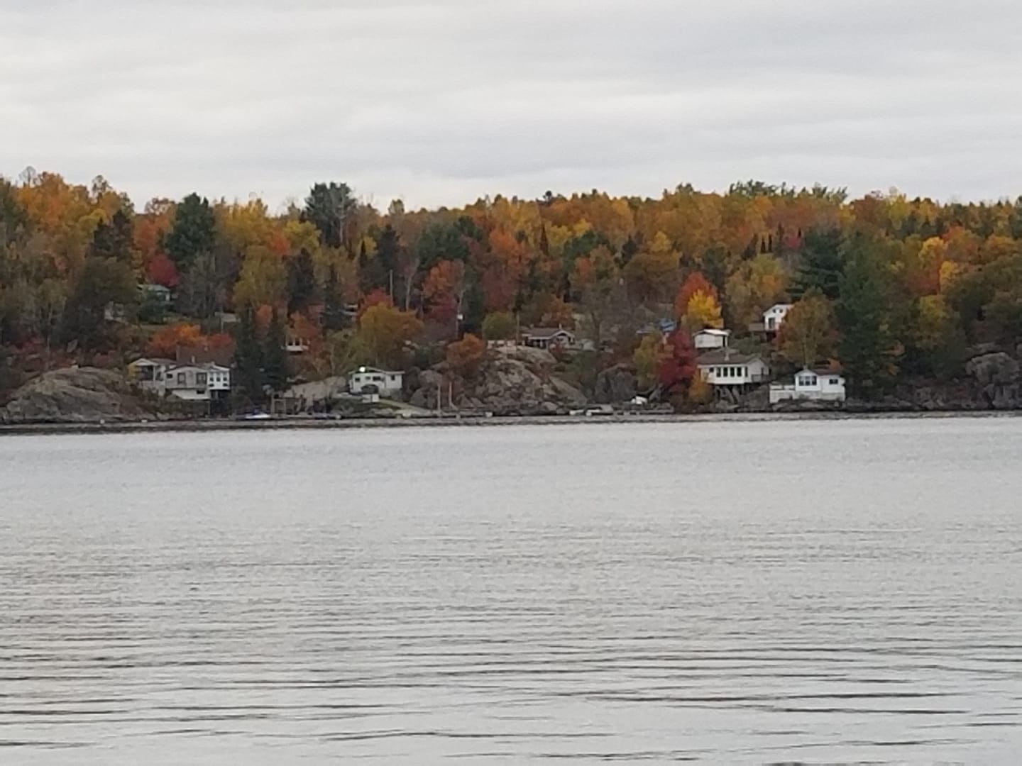 Rainbow Camp from the lake