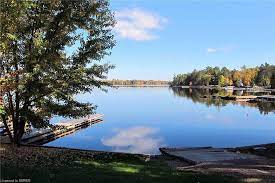 Waterfront looking out at lake