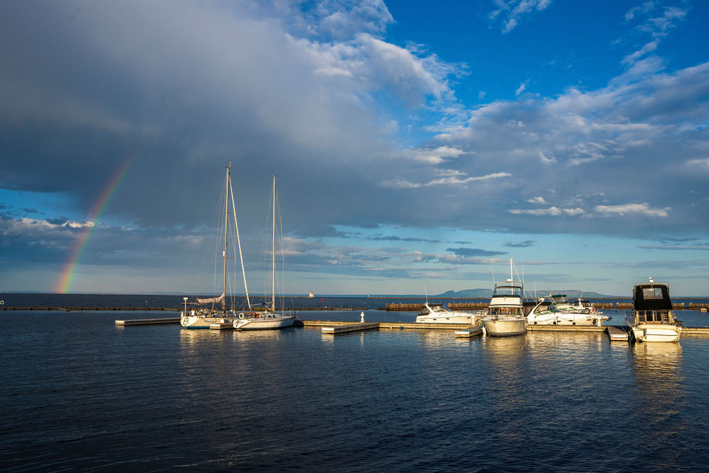 Thunder Bay Marina Rainbow