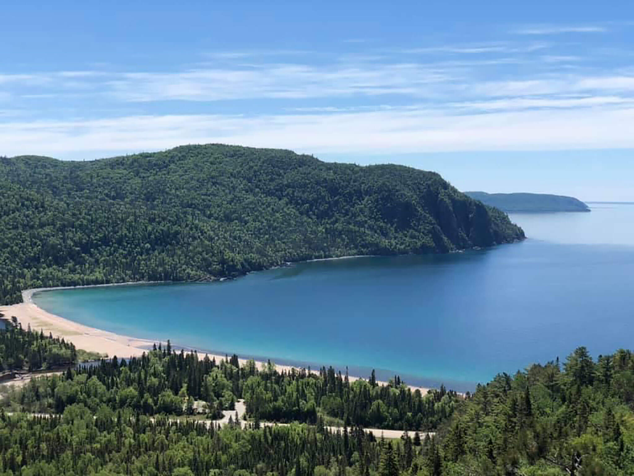 Lookout over Lake Superior