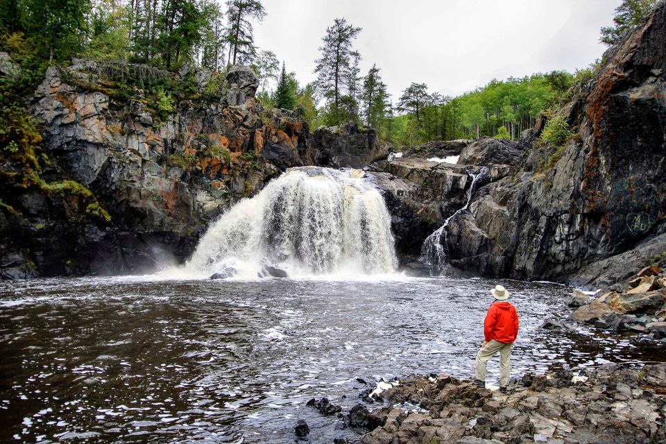 Waterfall in Provincial Park