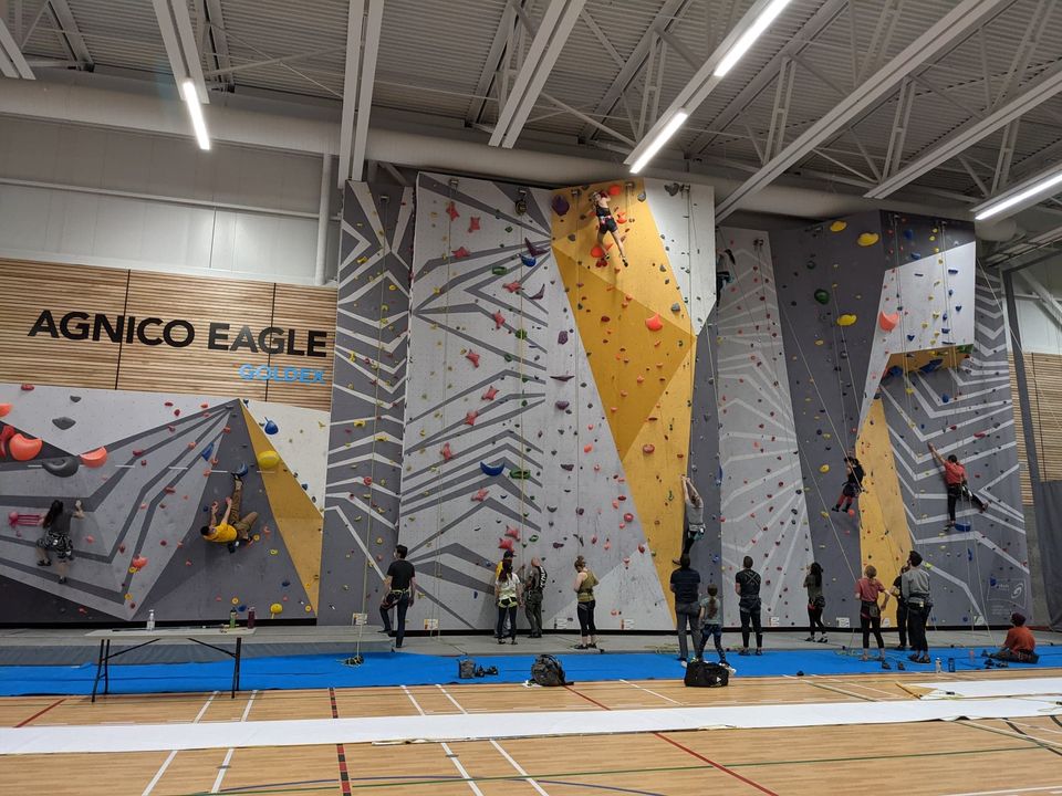 Indoor climbing gym