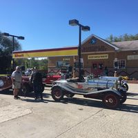 Gas pump and store frontage