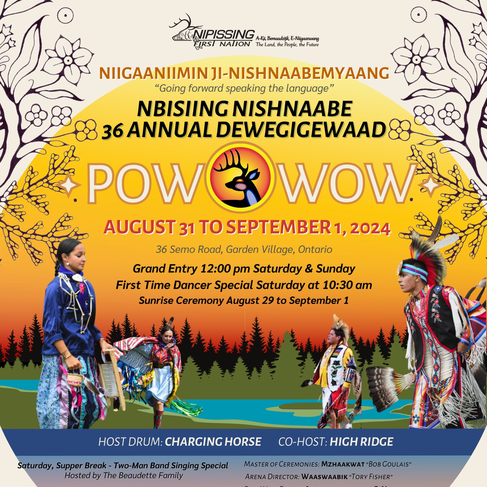 36th Annual NFN Traditional Powwow poster