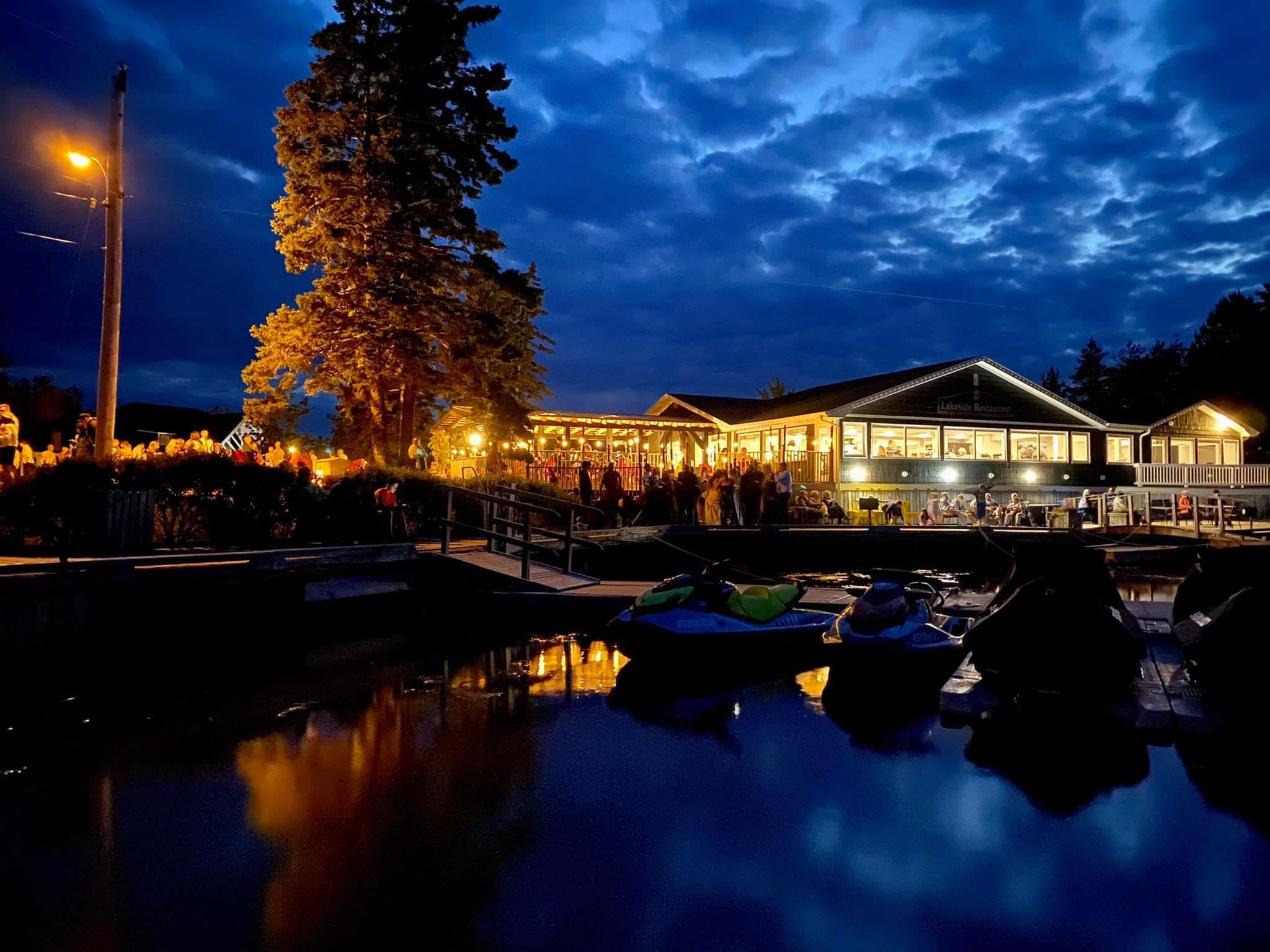 inverary resort at night