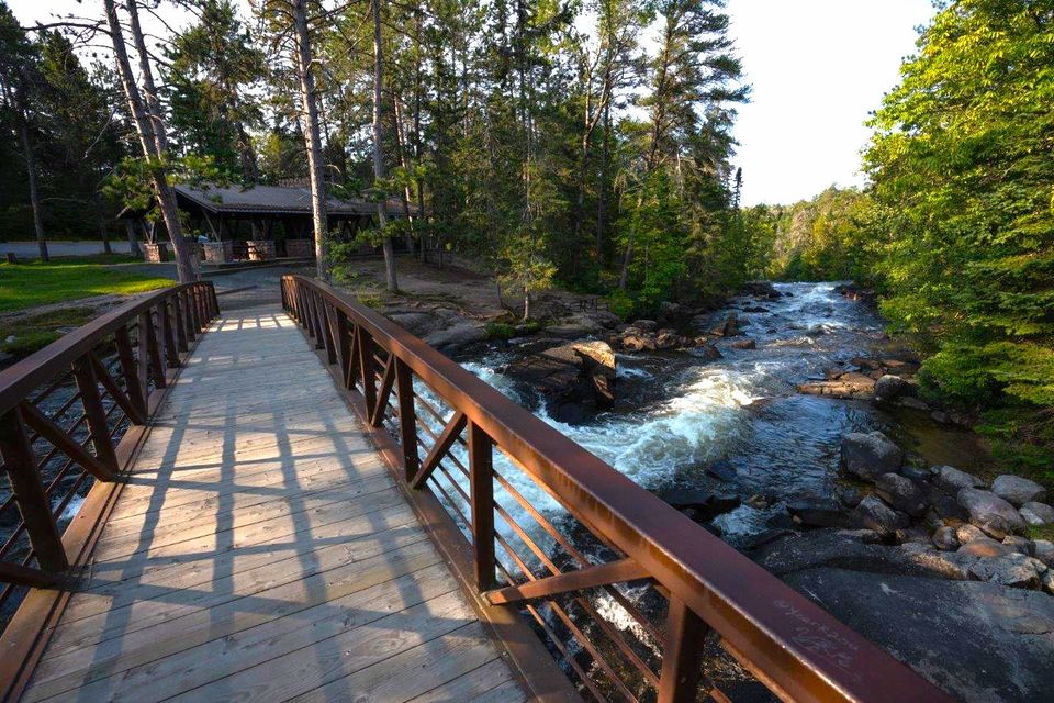 Bridge over river