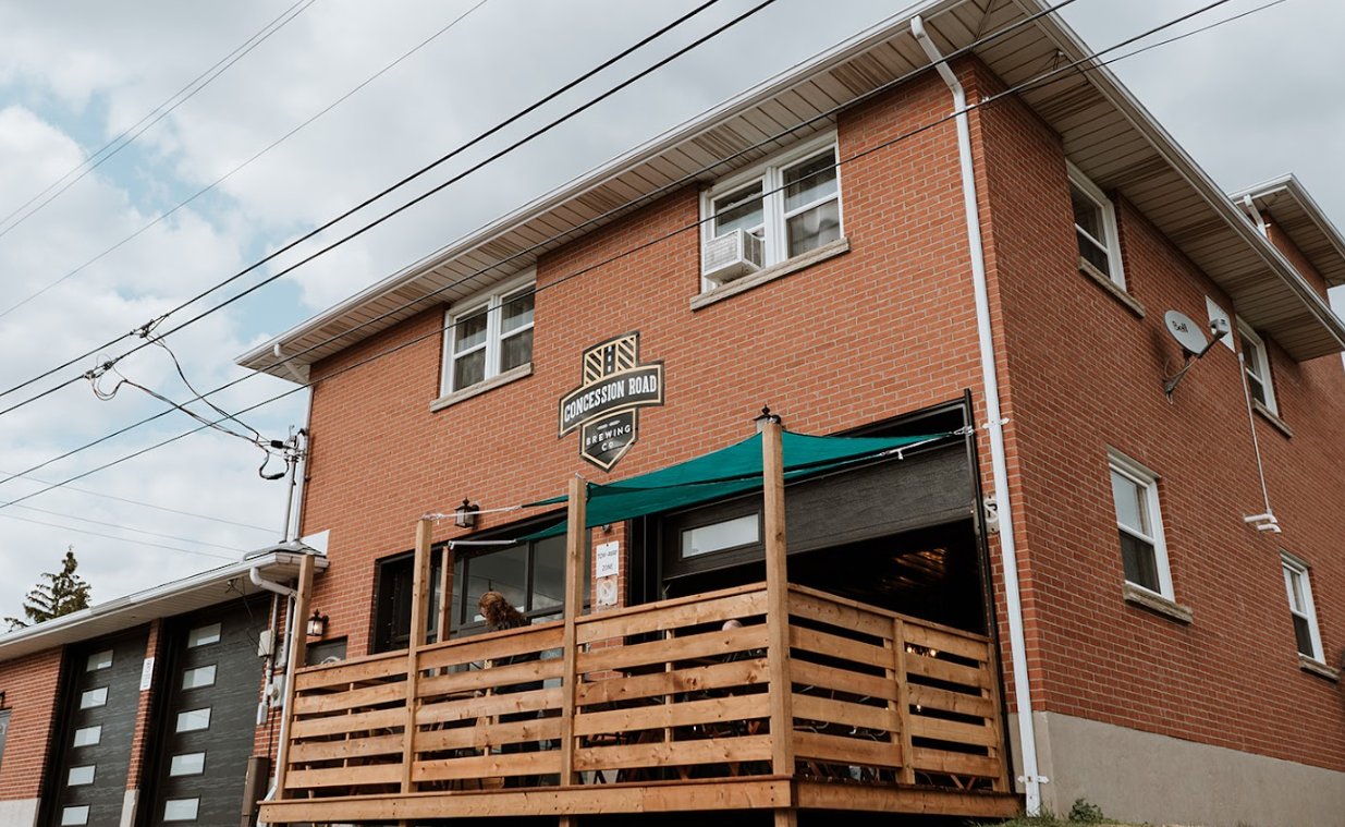 Concession Road Brewing on Cruise the Coast southwestern Ontario motorcycle touring routes