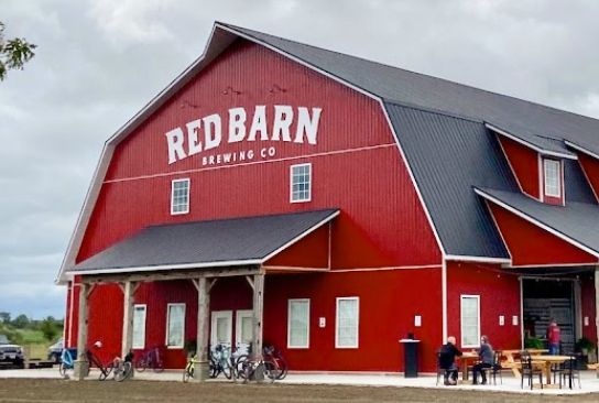 Red Barn Brewing on Cruise the Coast southwestern Ontario motorcycle touring routes