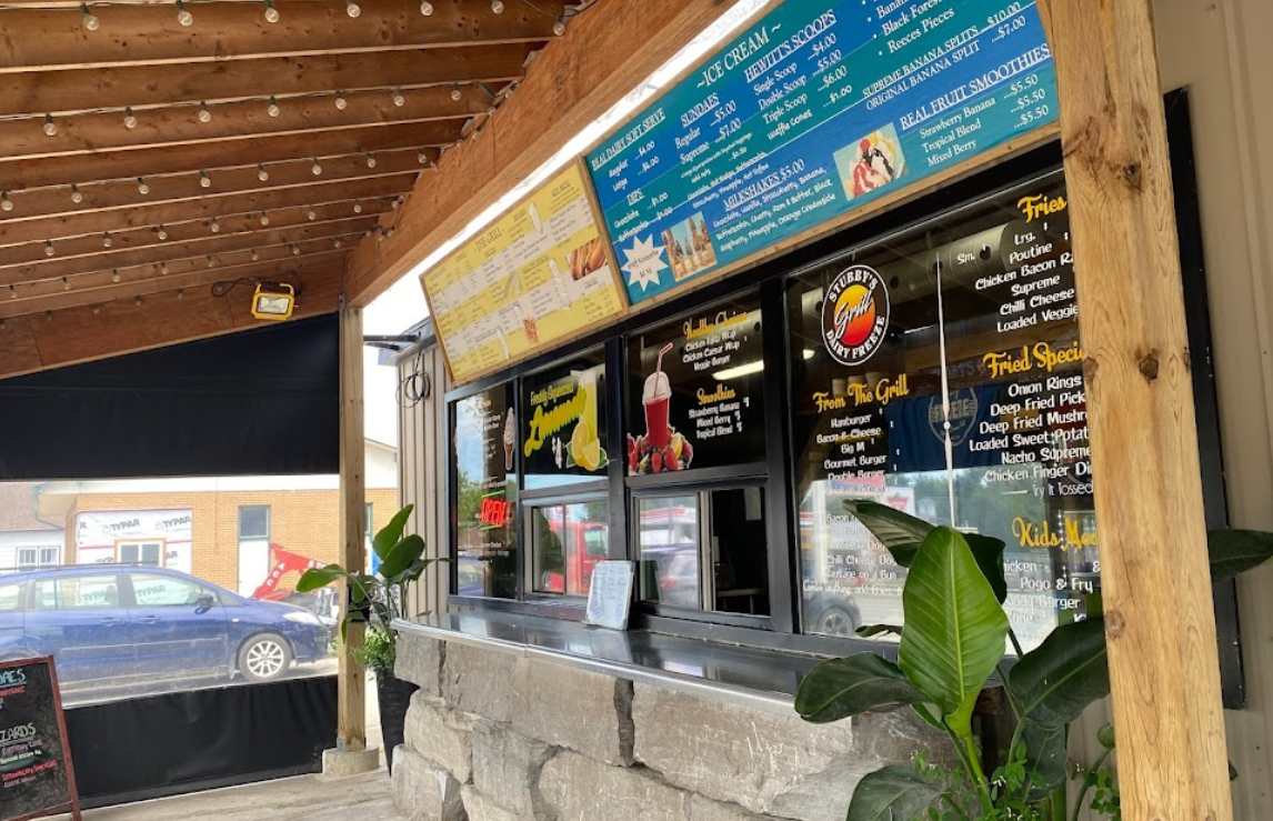 Stubby’s Grill and Dairy Freeze in Delhi Ontario