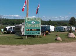 Talon Lake sign