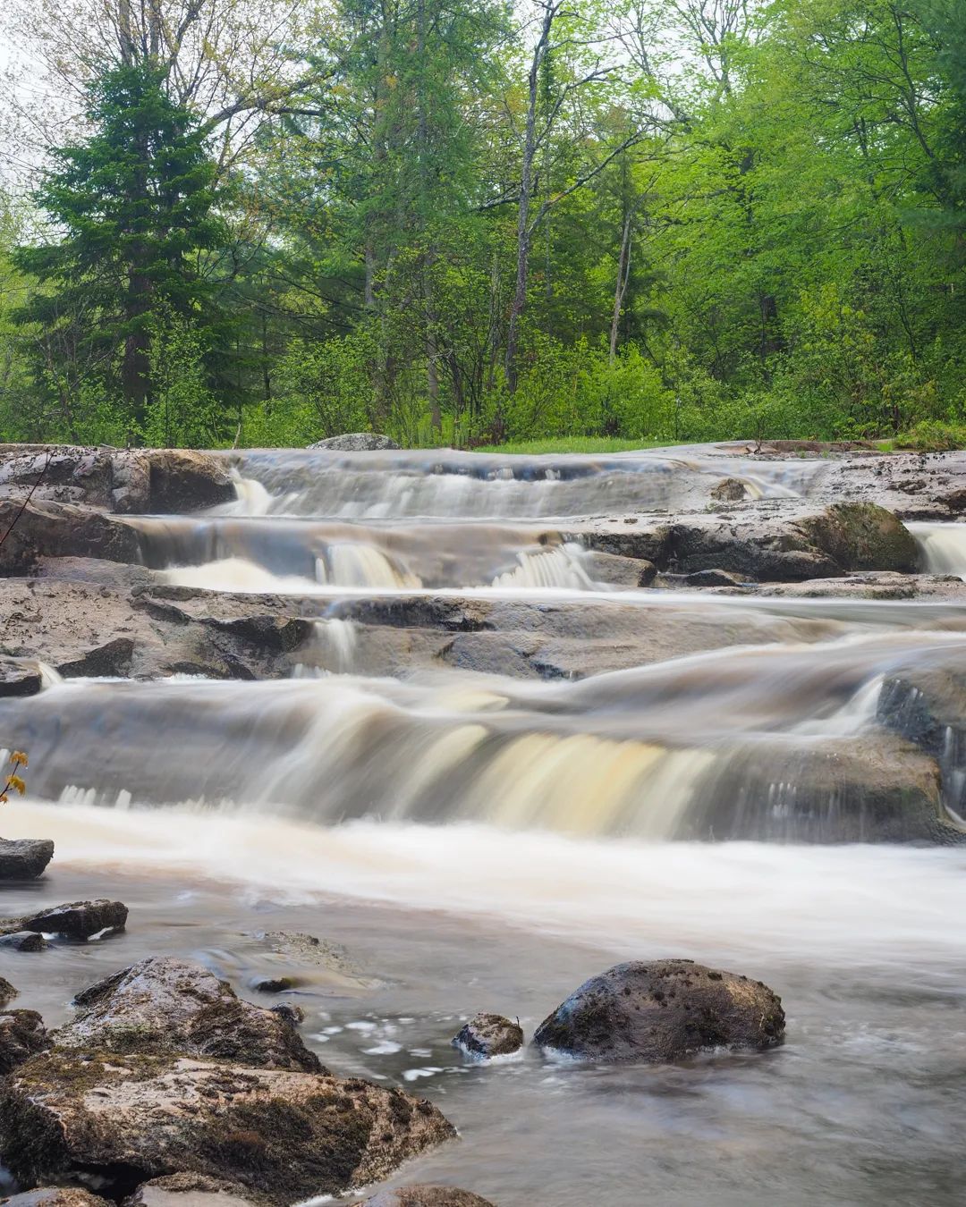 upper rosseau falls muskoka ontario