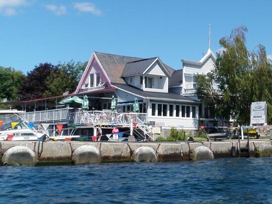 Island View Restaurant Rockport Ontario Waterside Restaurants to Eat at on Your PWC