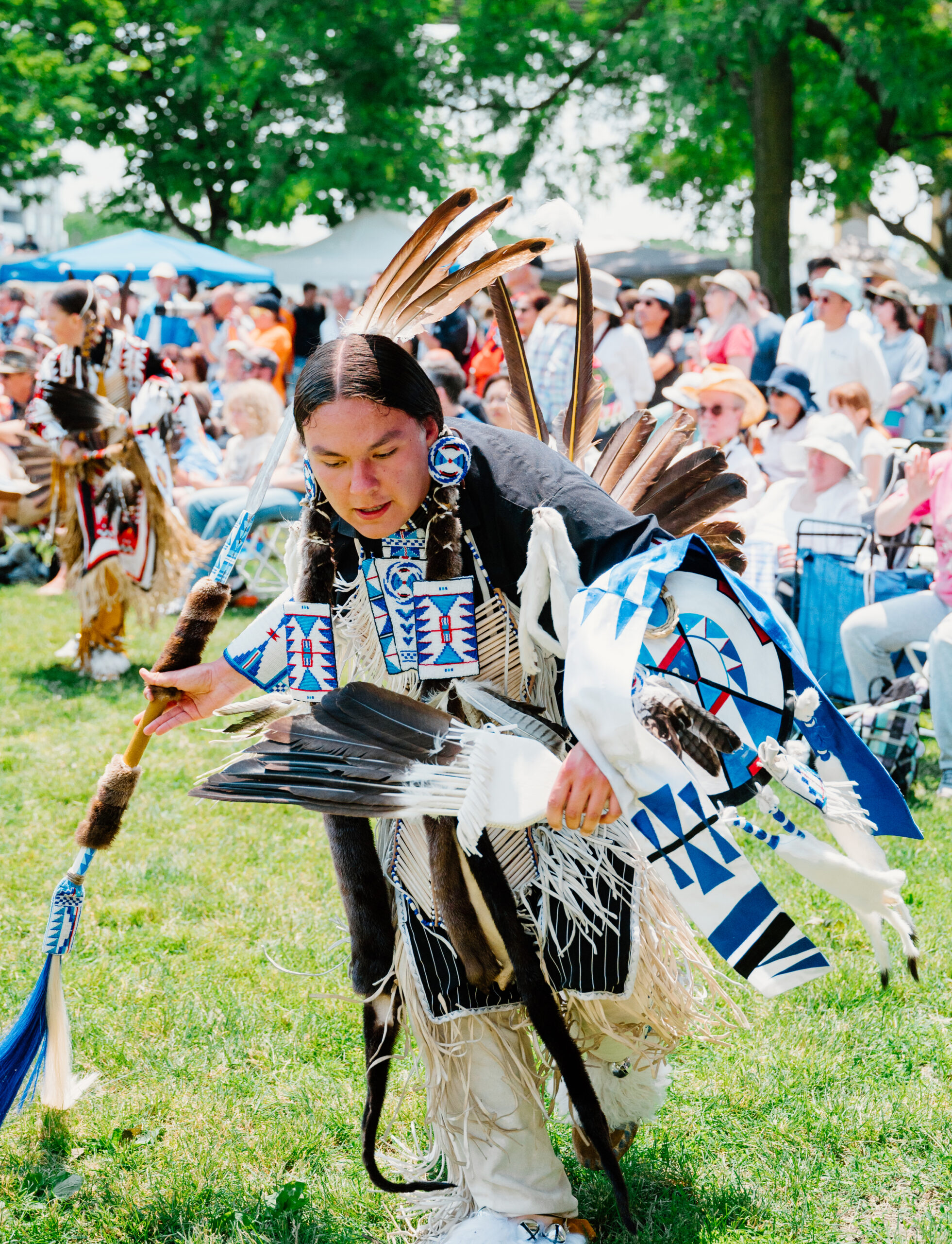 dancer at Na-Me-Res Traditional Pow Wow