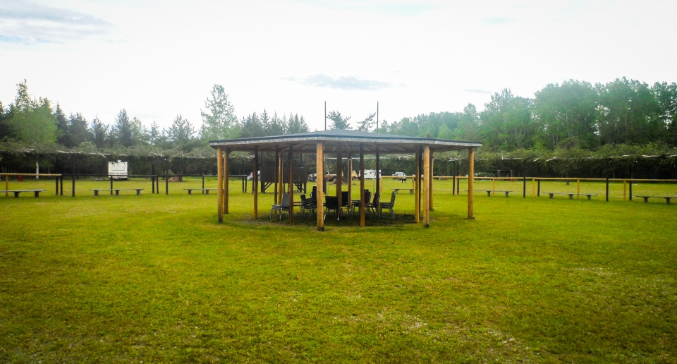 Whitesand First Nation Pow Wow grounds