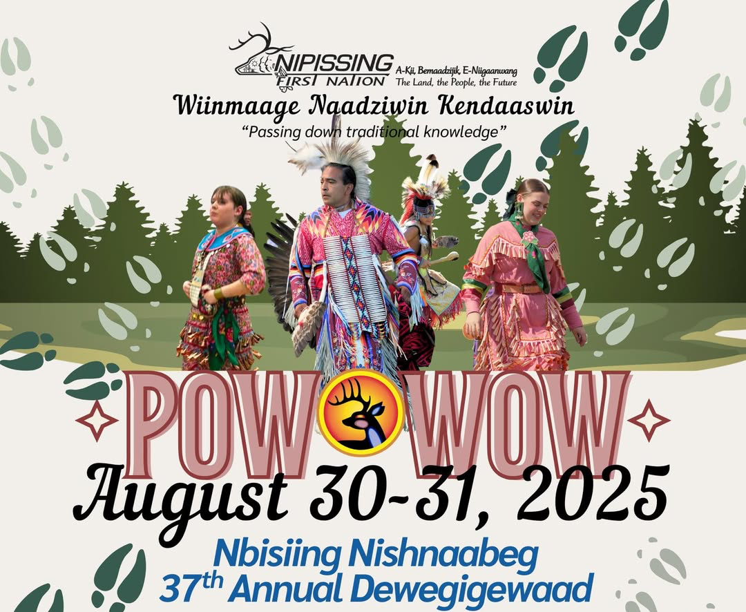 Nbisiing Nishnaabeg 37th Annual Dewegigewaad poster