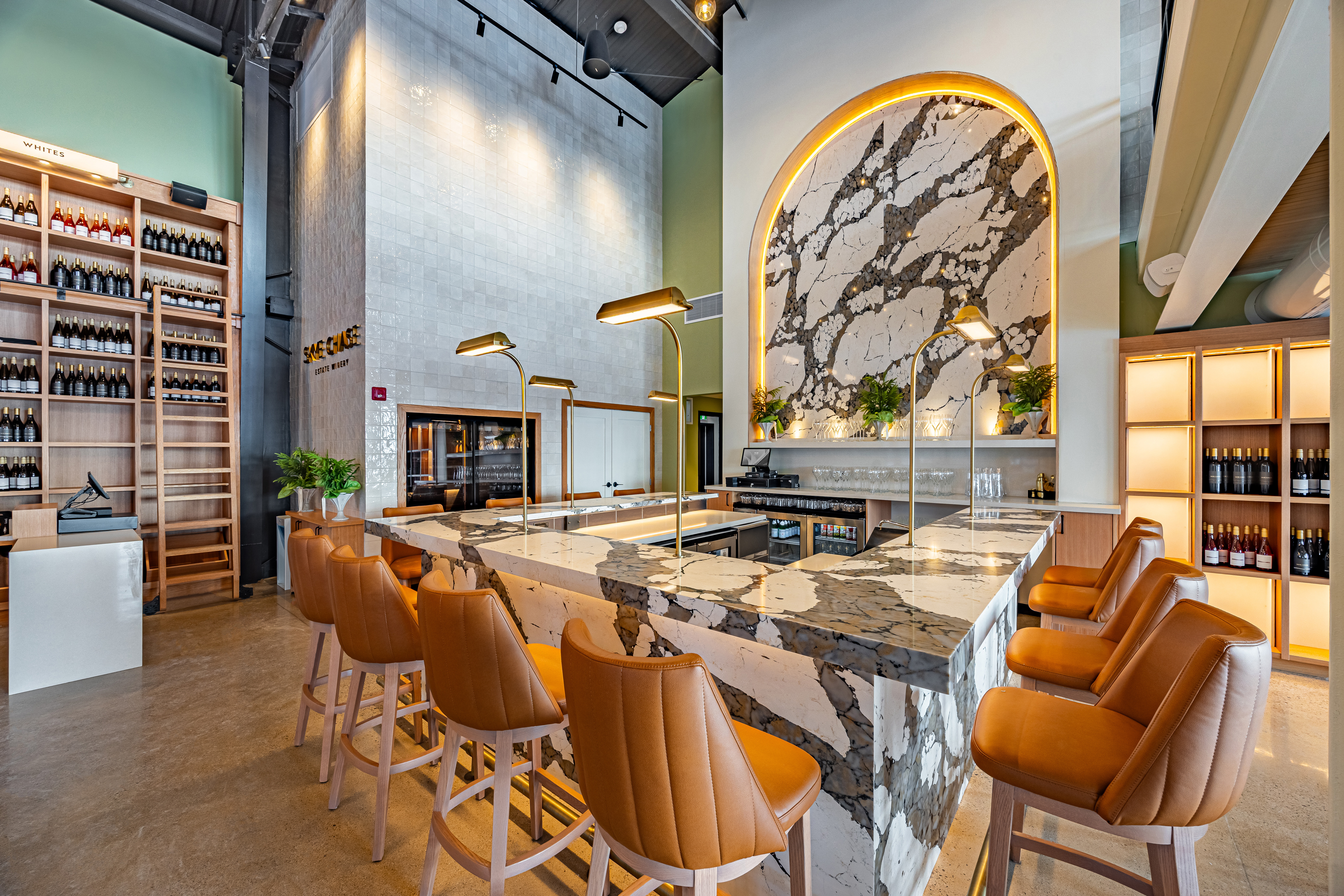 dining room at Sky Chase Estate Winery St. Thomas Ontario