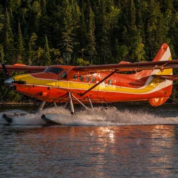 Plane at Slate Falls Airways