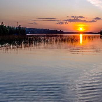Sunset at Aaron Provincial Park