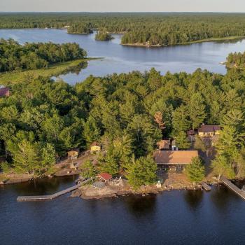 Nipissing Lodge aerial