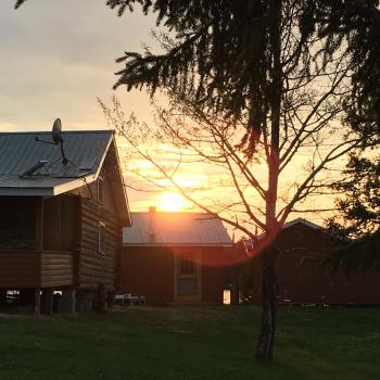 Shenango Lodge sunset