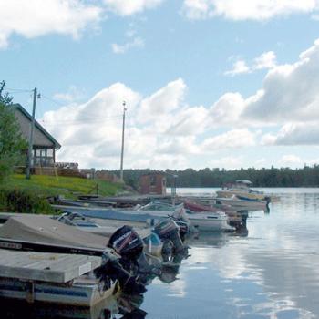 Victoria Lodge docks 