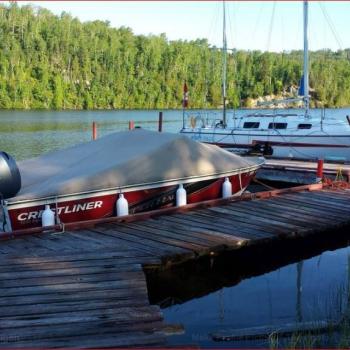 Royal Windsor Lodge boat and dock