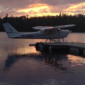 Nagagami Lodge float plane