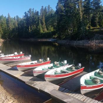 Hidden River Lodge boat fleet