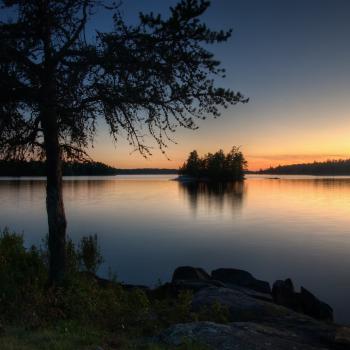 Sioux Narrows Provincial Park, Sunset