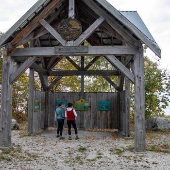 Boom Camp Interpretive Park pavillion