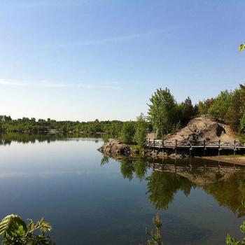 Bell Park Boardwalk on Ramsey Lake