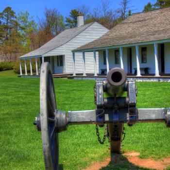 Fort Wilkins State Park - cannon