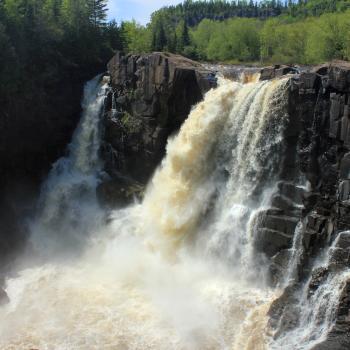 High Falls on the Pigeon River