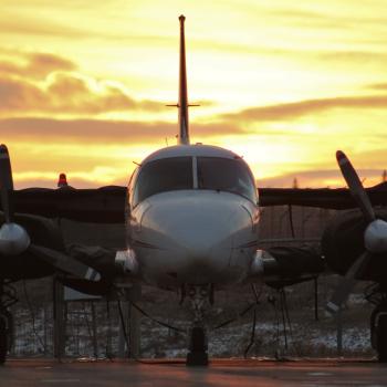 Red Lake Airport plane