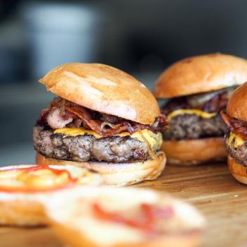 Burgers at Redneck Bistro