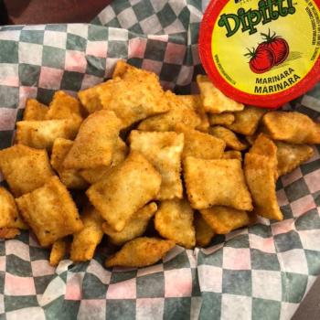 deep fried ravioli