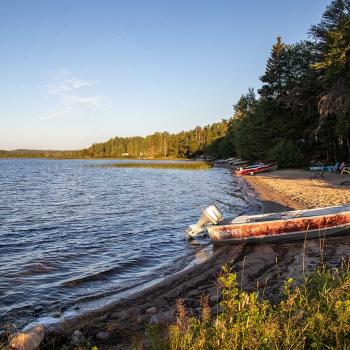 Racine Lake beach