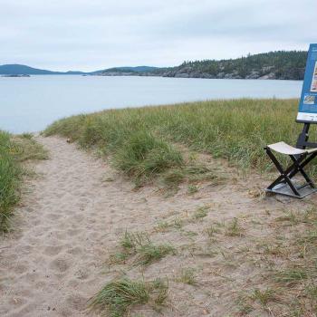 Sandy Beach Wawa, interpretive panel