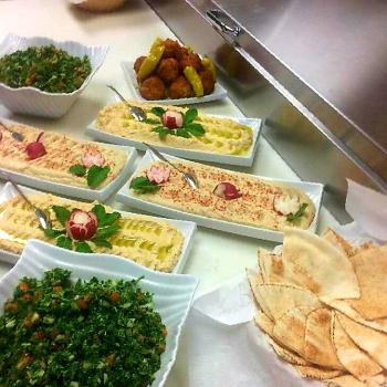 food at the Cedar Tree Lebanese Restaurant