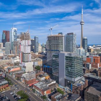 Toronto aerial shot