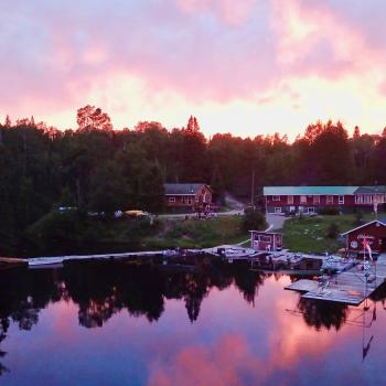 Chapleau Lodge sunset