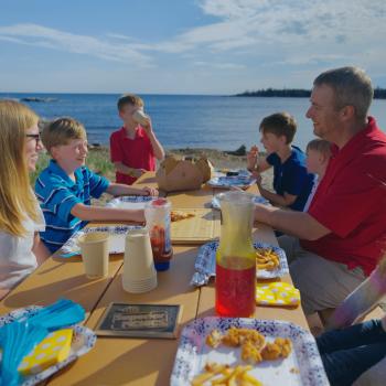 Terrace Bay Beach Superior Picnic Table