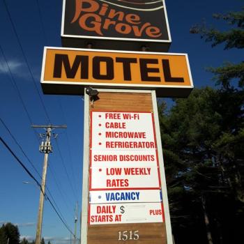 Motel sign