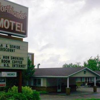Exterior of building with sign