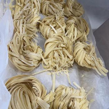 Homemade pasta