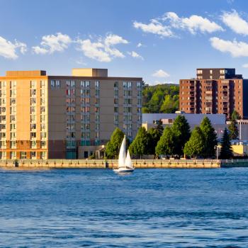 Hotel from the water