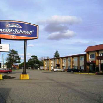 Exterior of building with sign